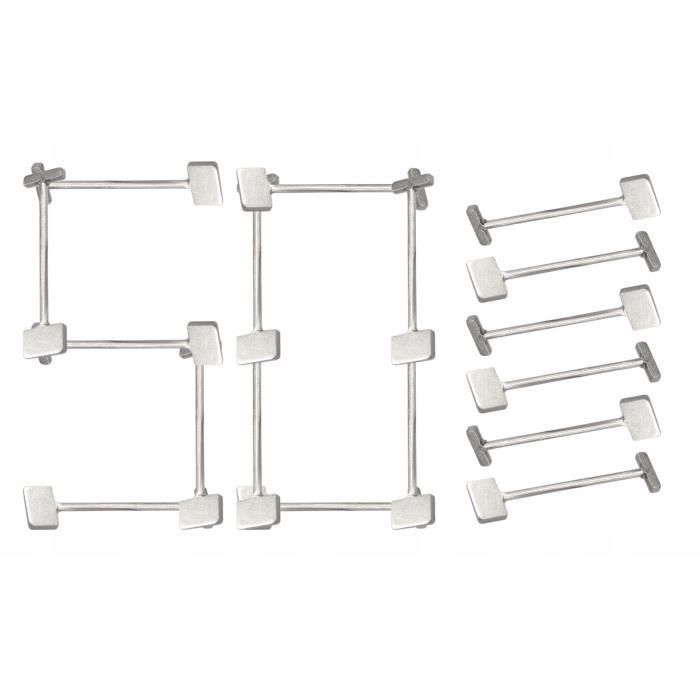 QEP - Système de mise à niveau des carreaux XL, partie A, clips pour coulis de 1/16