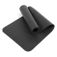 Tapis de sol gymnastique/ fitness / yoga 183 x 61 x 1 cm en NBR (Noir) - D-Work-3