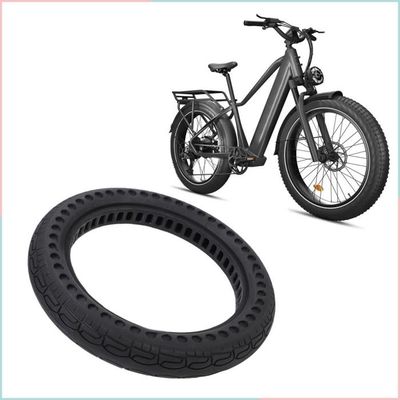 Pneu Solide 14 X 2.125 – Anti-Crevaison, Sans Air, Caoutchouc Résistant, Pour Vélo Électrique – Poids 1850 G