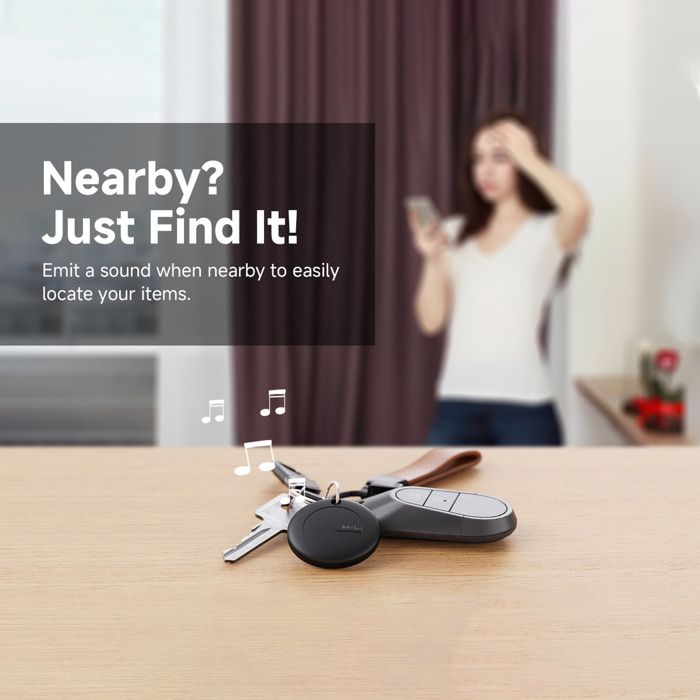 AirTag GPS Tracker Pour Android Et IOS - Portefeuille De Suivi Multipersonne, Valise, Chien, Chat, Clé De Voiture Sac à Dos - Noir | Best Buy Canada