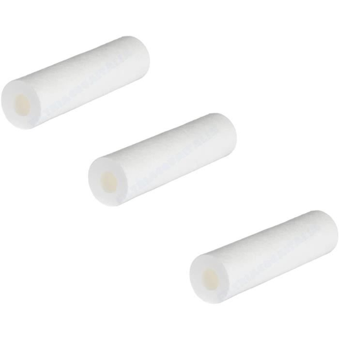Lot De 6 Cartouches Filtres à Sédiments – 10 Microns, 2,5 X 10 Pouces, Pour Osmose Inverse