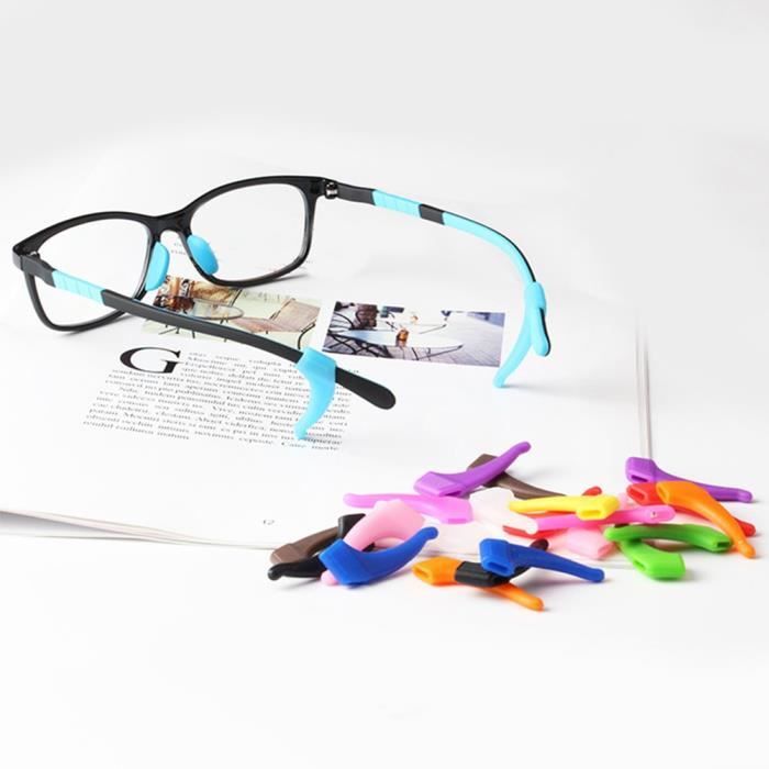 Cordon De Lunettes En Silicone Antidérapant - Pour Enfants, Léger Et Confortable, Longueur 17 Cm