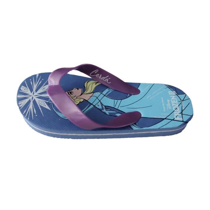 Tongs La Reine des Neiges 2 Violet Fille Enfant