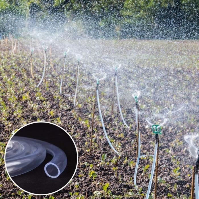 Tuyau Souple Pour Eau, Air, Alcool - Aquarium, Bassin, Pompe à Air, Usage Domestique