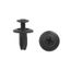 sourcingmap/® 20pcs 8mm Diam/ètre trou 25mm Rivets plastique t/ête Appuyer sur agrafes fixation pour voiture