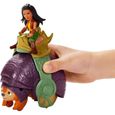 DISNEY - RAYA et le Dernier Dragon - Mini figurines Raya et Tuk Tuk - Poupée pour enfants - dès 3 ans-0