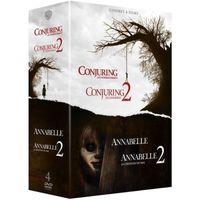 Coffret DVD Horreur 4 films : Annabelle 1 et 2, Conjuring 1 et 2