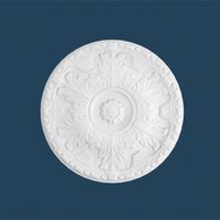Rosace sobre Marbet R-2 | Ø 40 cm | polystyrène léger blanc
