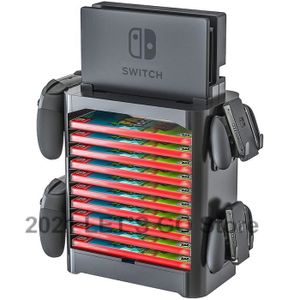 Konphat Étui pour Jeux Switch, Boîte de Rangement pour Cartouches de Jeux  Nintendo Switch,Boîtier Housse de Protection Portable avec 24 Support des  NS