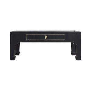 TABLE BASSE Table Basse Chinoise Onyx Noir Fine Asianliving - 