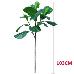 FLEUR ARTIFICIELLE B-103CM - Grande Plante Artificielle Verte, Fausse