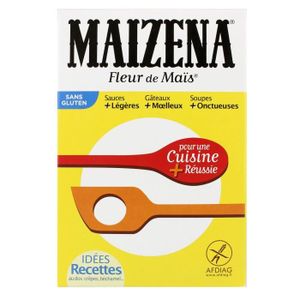 FARINE LEVURE MAIZENA Farine de Maïs Sans Gluten - 400 g