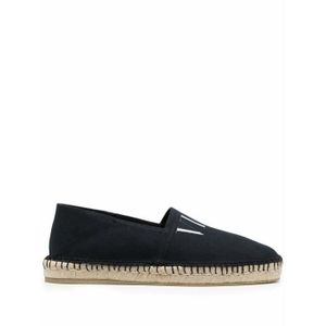espadrilles compensées noires homme