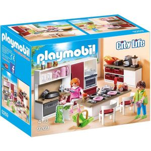 cuisine ou école maison moderne Playmobil lot de tubes pour salle de bain