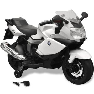 MOTO - SCOOTER Pwshymi - Moto électrique enfant BMW 283 Blanc 6 V