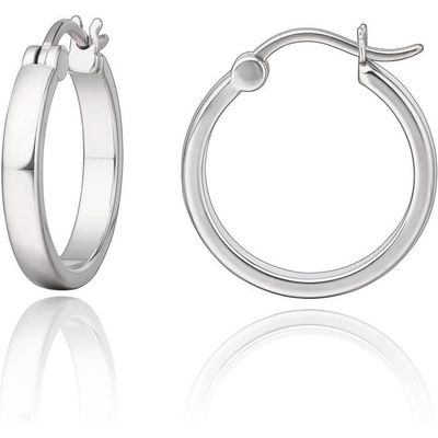 Boucles D'Oreilles Créoles En Titane - Hypoallergénique 12mm