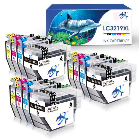 Lc3219xl Brother Tinnee LC3219XL LC3217XL Cartuchos De Repuesto Para Brother LC-3219XL Cartuchos Tinta Compatibles Brother LC3219XL