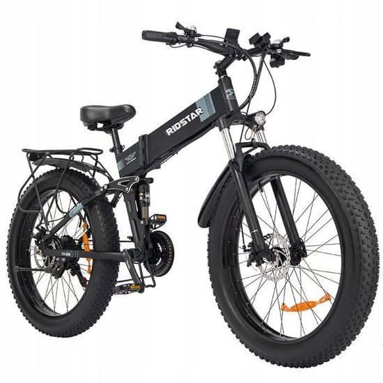 Vélo électrique BURCHDA AZ26 1000 W 20 Ah avec accélérateur