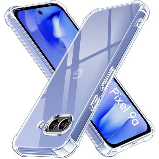 Coque Souple TPU Pour Google Pixel 9a - Protection Anti-chocs Kwmobile - Neuf Sous Blister