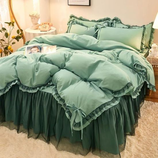 Elegant Comfort Parure 4 pièces-Literie de Luxe 1500 Fils Qualité égyptienne, Infroissable, Frais et Respirant, Ajustement élastique Facile, Microfibre, Gris, Queen Size Elegant Comfort Parure 4 pièces-Literie de Luxe 1500 Fils Qualité égyptienne, Infroissable, Frais et Respirant, Ajustement élastique Facile, Microfibre, Gris, Queen Size