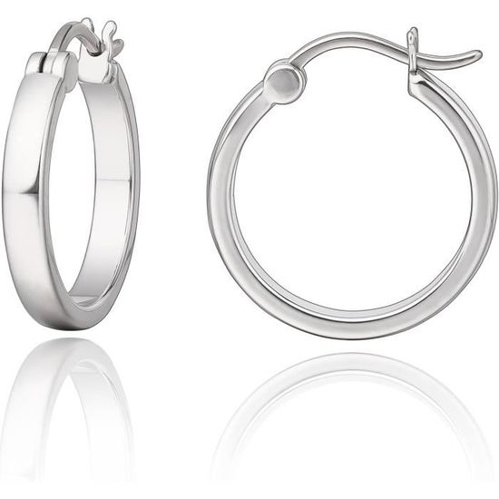 Set De 7 Paires Boucles D'oreilles Argent 925 - Zirconium, Hypoallergénique, Pour Femmes Et Filles