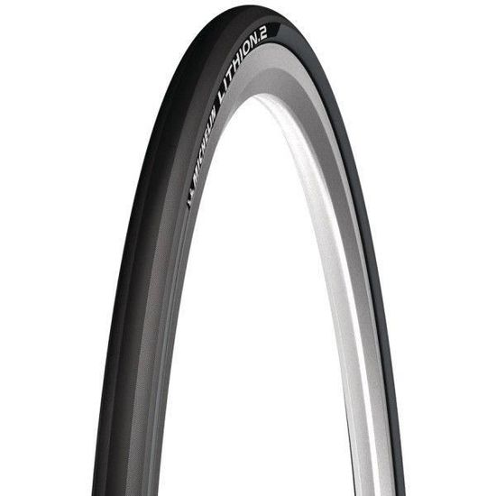Pneu vélo route Michelin Lithion 2 Performance Line - 700x25C (25-622) - Noir anthracite - TUBETYPE