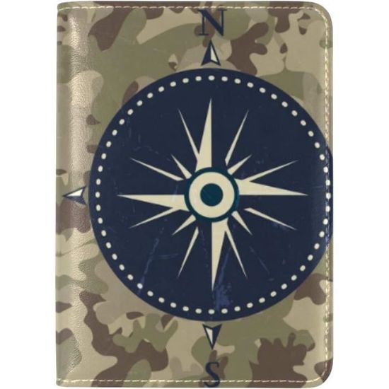 NOIR Couverture de passeport de voyage en cuir Pu pour femmes, étui NOIR Couverture de passeport de voyage en cuir Pu pour femmes, étui