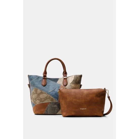 SAC ATICA FLORIDA DESIGUAL CAMEL Cdiscount Bagagerie Maroquinerie