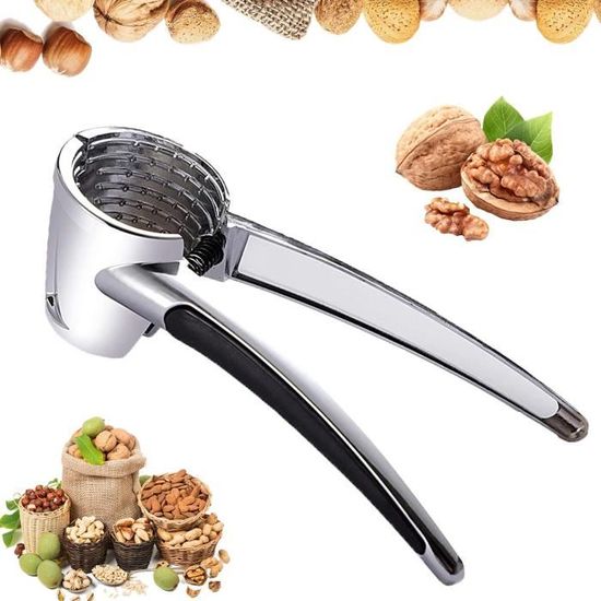 Casse-noix En Acier Inoxydable - Pince à Noix Ergonomique, Pour Noix, Noisettes, Amandes, Fruits De Mer