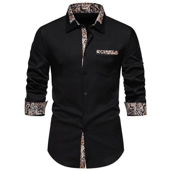 Chemise À Manches Longues Homme Corduroy NOIR DICKIES