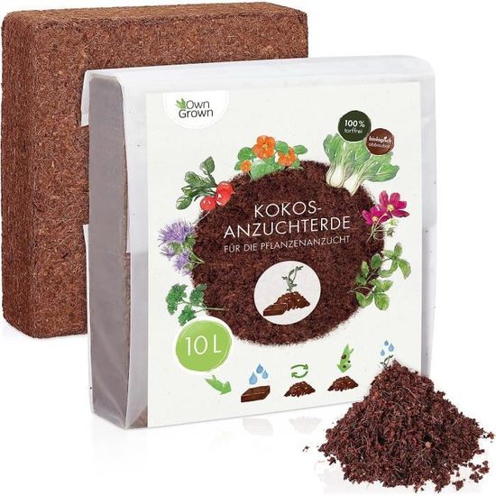 Kit Culture Hydroponique 12 Éponges - Avec Nutriments A&B Pour Germination Intérieur
