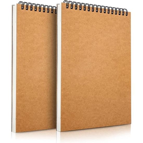 Album Da Disegno Mamowla A5 | 60 Pagine 160 GSM | Carta Senza Acidi | Rilegatura A Spirale 360&deg;