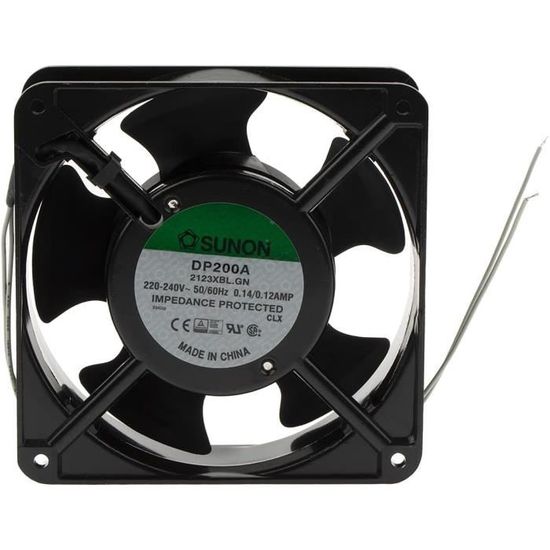 Ventilateur 2123XBT 120x120x38mm Roulement à Billes 220V - Pour Refroidissement Professionnel