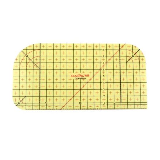 Règle De Repassage à Chaud En Résine - 20x10 Cm, Aide à La Couture Et Ourlets