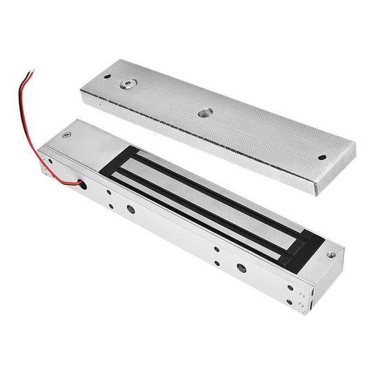 Deurmagneet Deurslot 27×6×6 Dc12V 280Kg 600Lbs Elektrisch Magnetisch Slot Houdkracht Elektromagneetslot Veilig Nc-modus