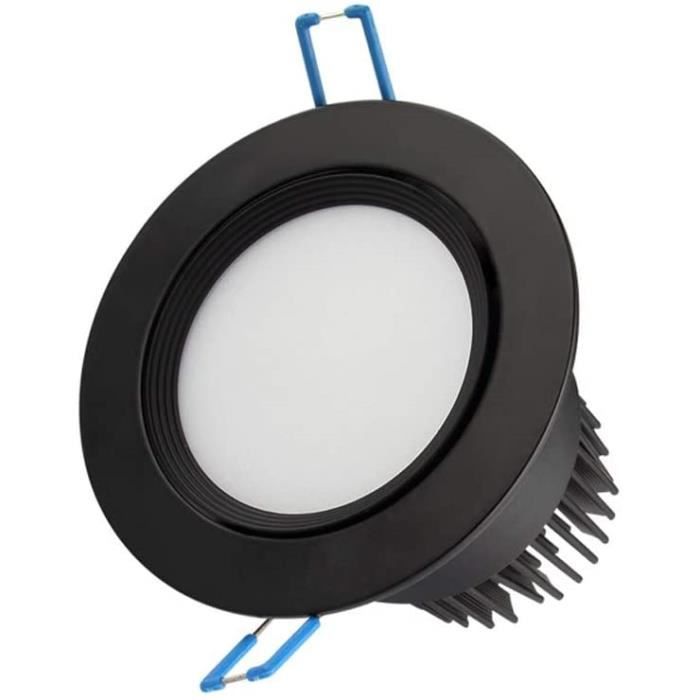 12 Pièces Plafonnier Encastré FERE Cadre D'encastrement Chromé Mat GU10