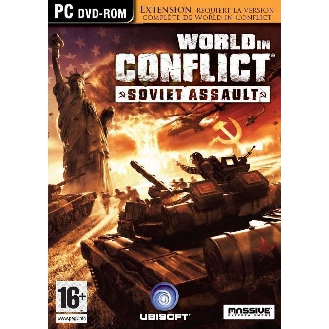 WORLD IN CONFLICT SOVIET ASSAULT ADDON / JEU PC DV