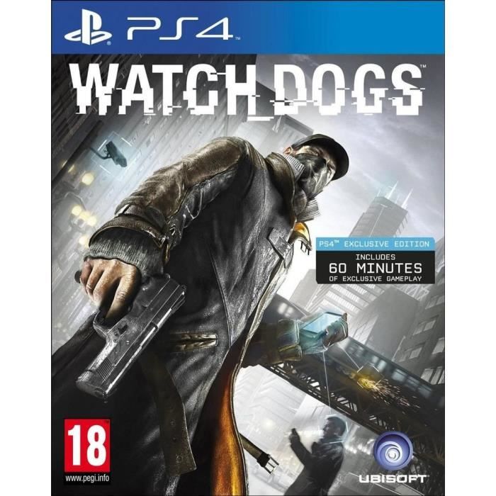 Watch Dogs Jeu PS4