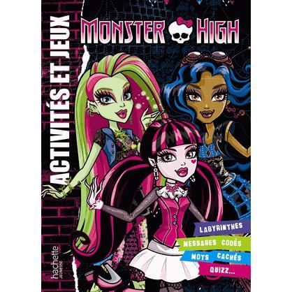 Activités et jeux Monster High