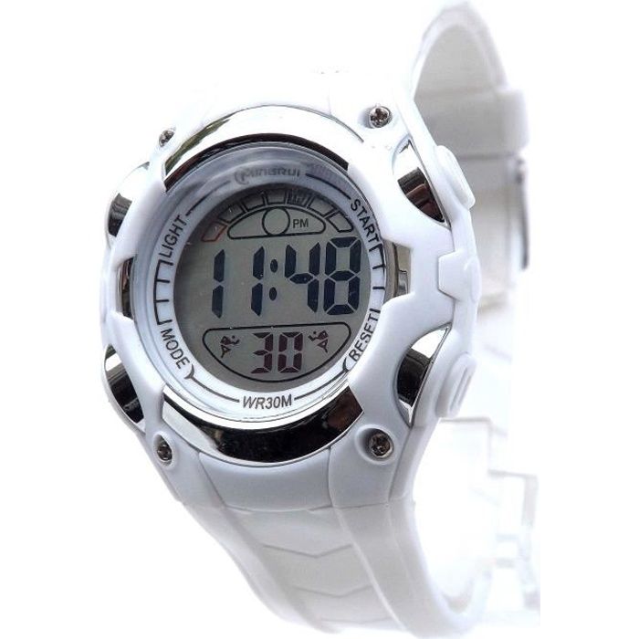 Montre Enfant digital quartz Etanche Chrono