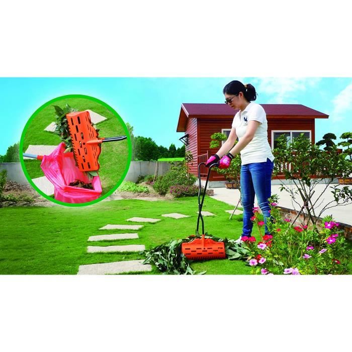 UPP Pince à Feuilles Ergonomique I Ramasse Feuilles I Aide idéale pour Le Jardin