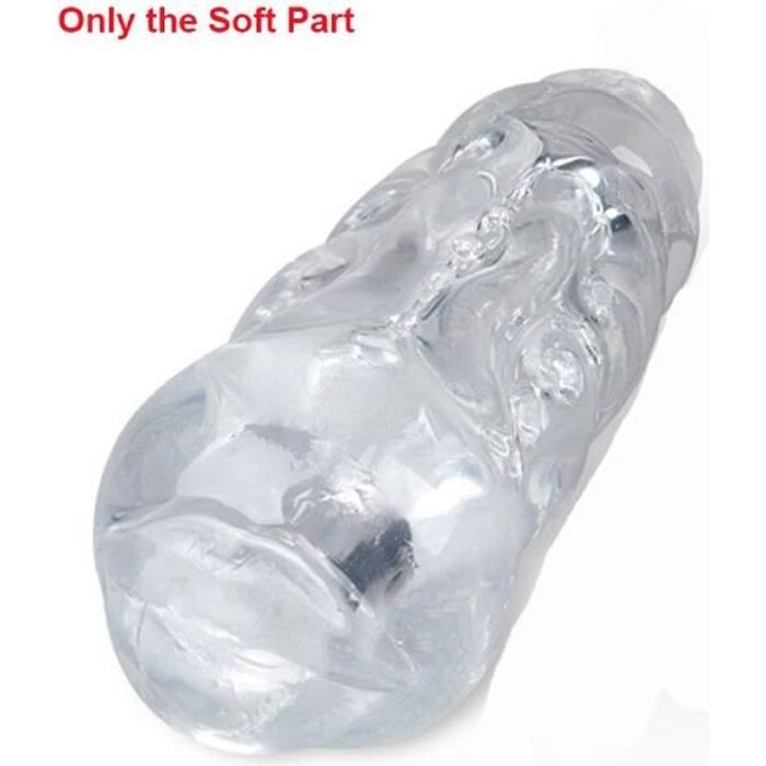 Jouets sexuels pour hommes forte Machine à sucer électrique mâle masturbateur fellation Masturbation tasse - Type Only Soft Part #A