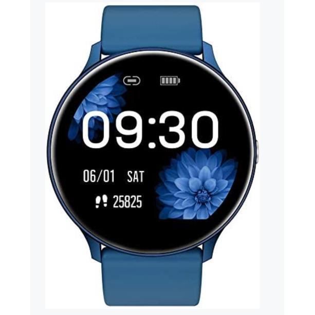 Montre Connectée, Sport Smartwatch Homme Femme avec Podomètre Moniteur de Fréquence Cardiaque Tracker d'Activité Appeler SMS Rappele