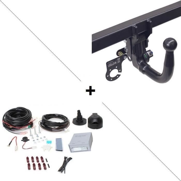 Auto-Hak - Attelage Citroen C3 Aircross (10-17-) RDSOV + faisceau universel 7 broches + boitier électronique - A partir d'Octobre