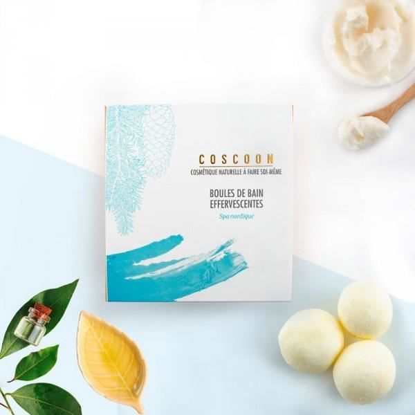 Kit Fabrication Maison Boules de Bain Effervescentes - Cadeau Maestro