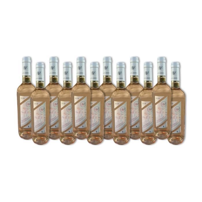 Domaine du Cassard - Château des Quatre Vents - Bordeaux Rosé - Lot de 12 bouteilles