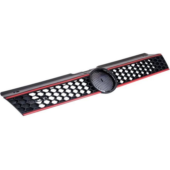 Pour VW Polo 5 6R Calandre Sport Grille Noir Nid D'abeille Sans Sigle 2009-2014