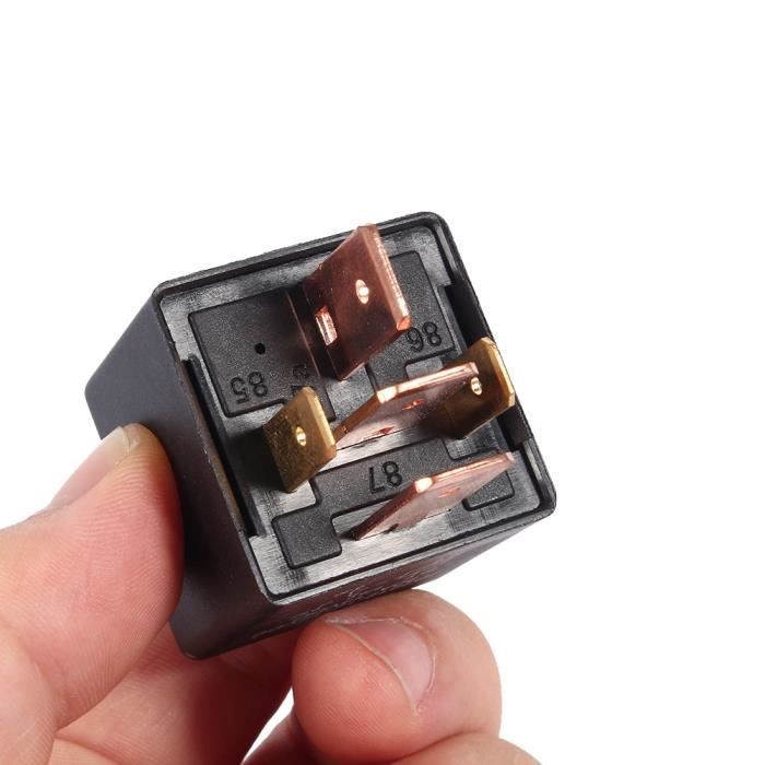 Le relais des véhicules à moteur de bateau à fourgonnette de véhicule de voiture de la charge 5 de CC 12V 80A AMP -XIF