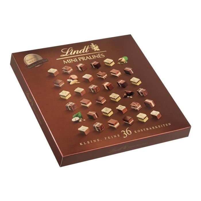 Lindt Mini Pralines Nougat Chocolat 165g