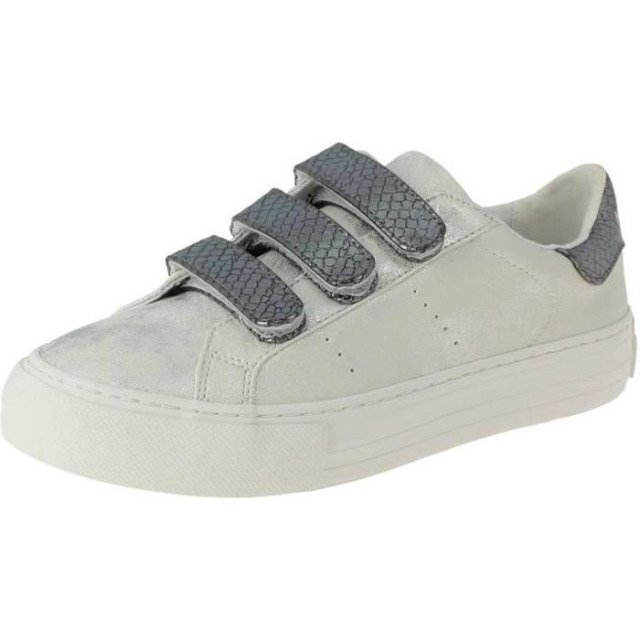 NO NAME Baskets Arcade Straps Argent Femme